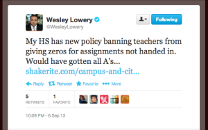 Boston Globe Reporter Wesley Lowery, Shaker alum and former chief editor of The Shakerite, tweeted in response this story. Lowery, with almost 19 thousand Twitter followers, has a verified Twitter account. Verification is a tool Twitter uses to "establish authenticity" of "highly sought users."
