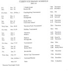 Full 2013-14 Schedule