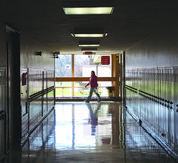 Although eighth grade Language and Literature teacher Ronald Grosel said he hasn’t seen much fighting at the middle school as a teacher, seventh grader Esmé Alexander-Jaffe said fights occur “almost every week” and that unlike at Woodbury, they are normally not “broken up immediately.”